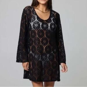 J Valdi NWT $56 Sunburst Bell Sleeve Tunic - J13524 L‎